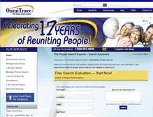 Tablet Screenshot of omnitrace.com